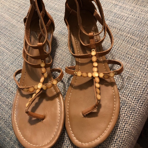 Tan Sandals - Picture 1 of 2